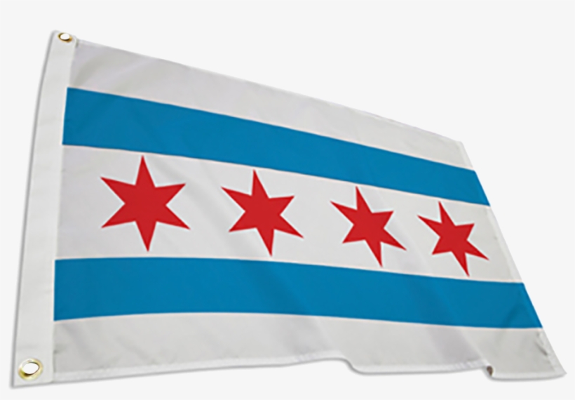 Chicago City Flag, transparent png
