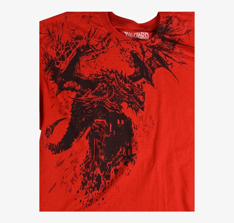 World Of Warcraft Deathwing Shattered T Shirt, transparent png
