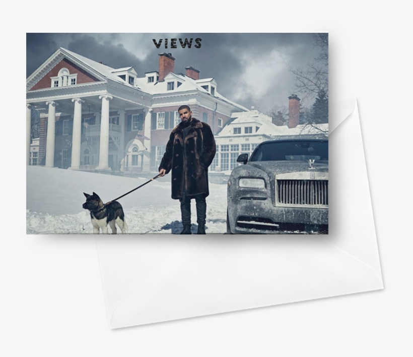 Cartão Poster Views De Drake Drizzy Brasilna, transparent png