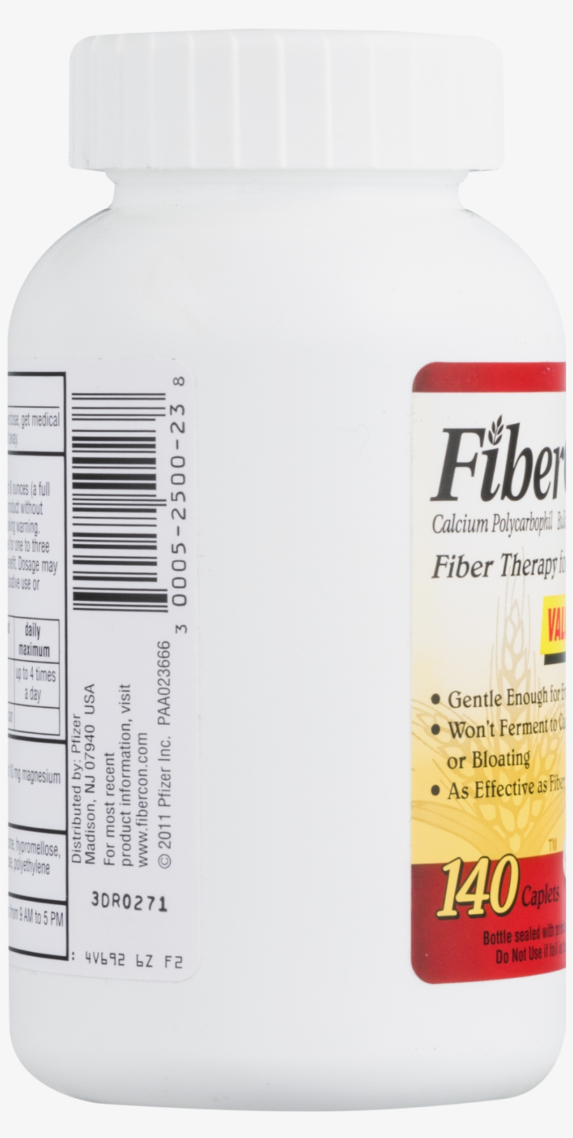 Fibercon® Fiber Therapy For Regularity Caplets 140, transparent png