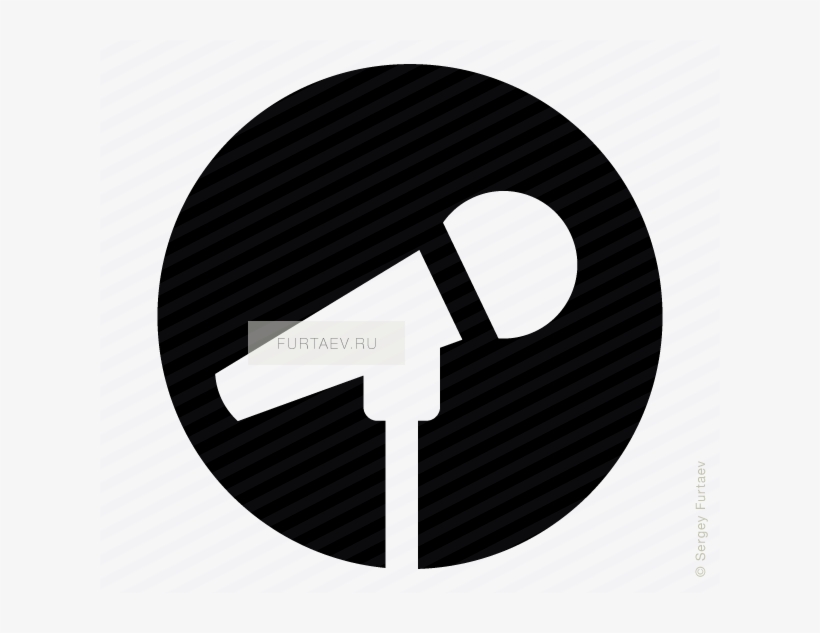 Vector Icon Of Microphone On Stand Against Circle, transparent png