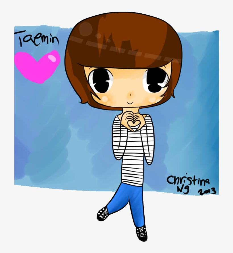 Kpop Hello Baby Shinee Taemin*fan Art* By Cn2012, transparent png