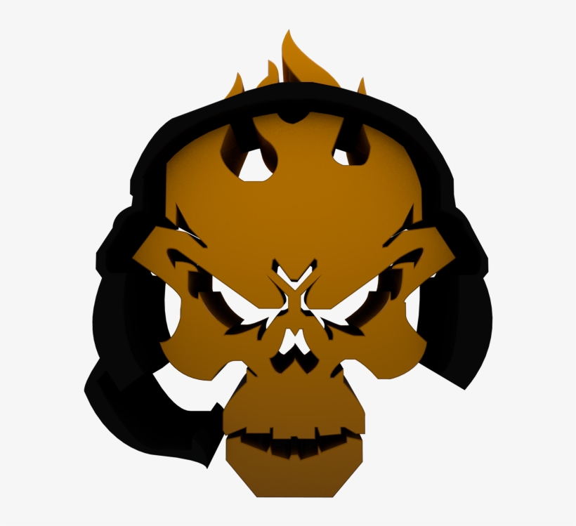 Skull Captain Black, transparent png