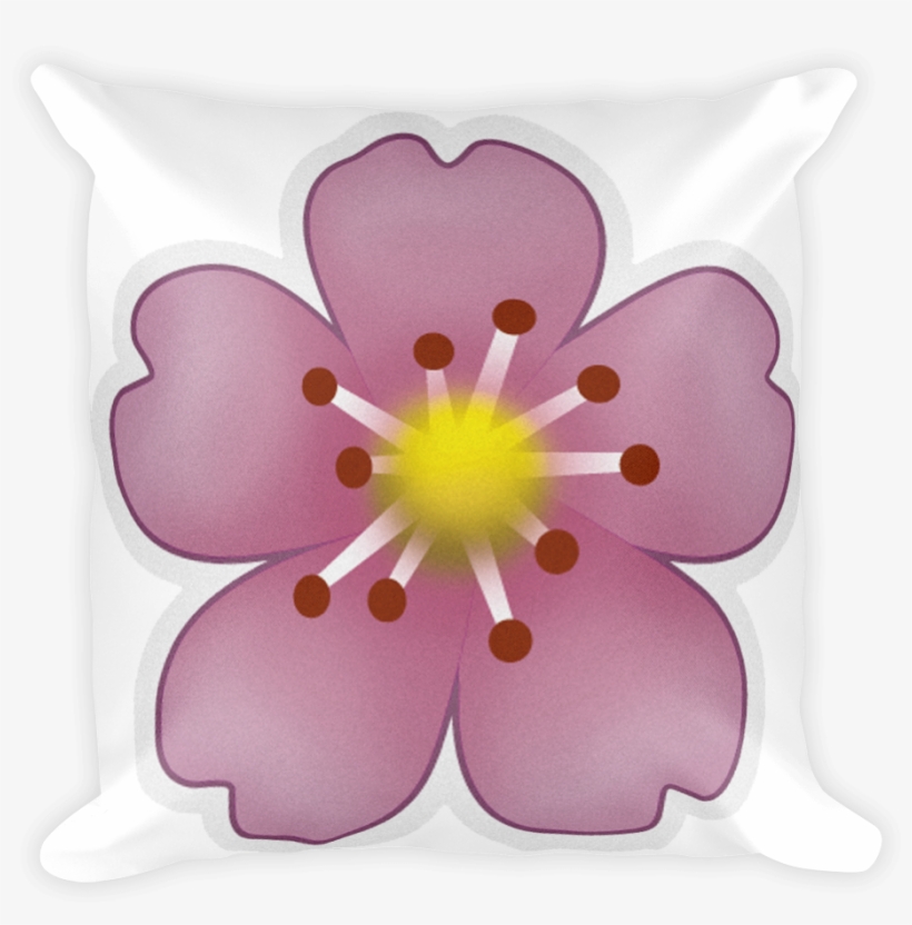 Emoji Pillow Cherry Blossom Just Emoji Png Transparent 1000x1000 PNG