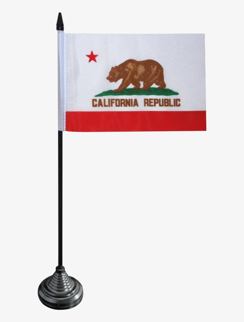 Usa California Table Flag, transparent png