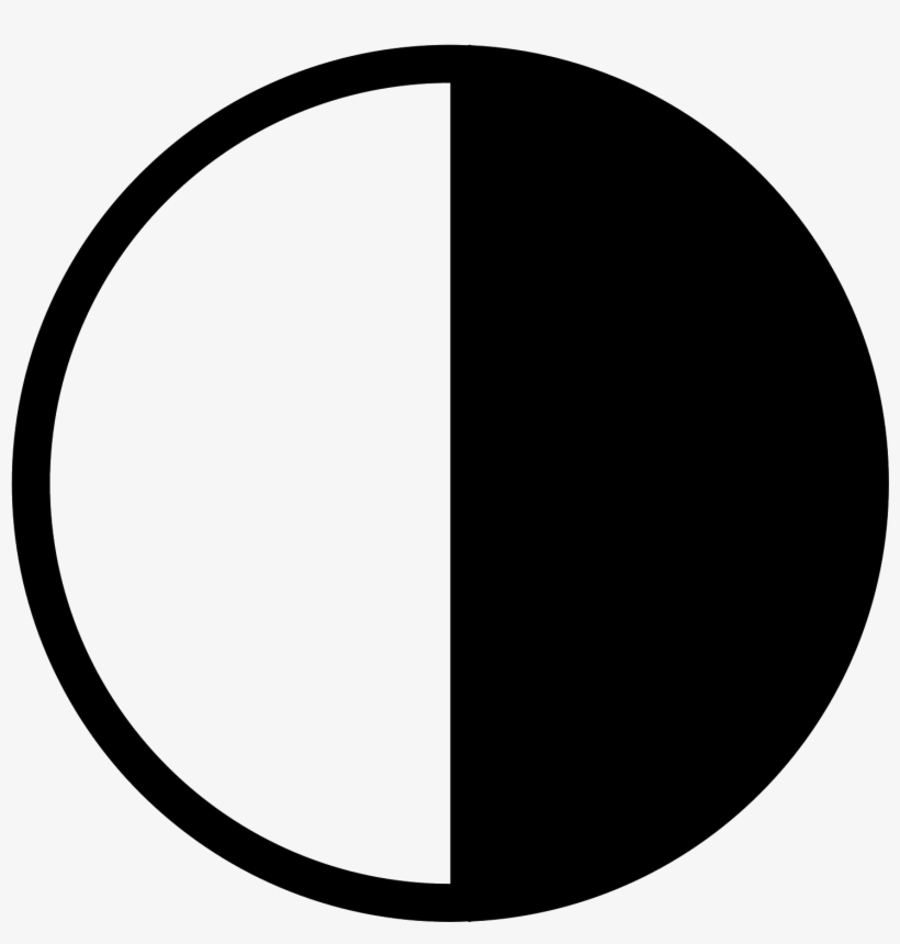 180 Degree Filled Icon, transparent png