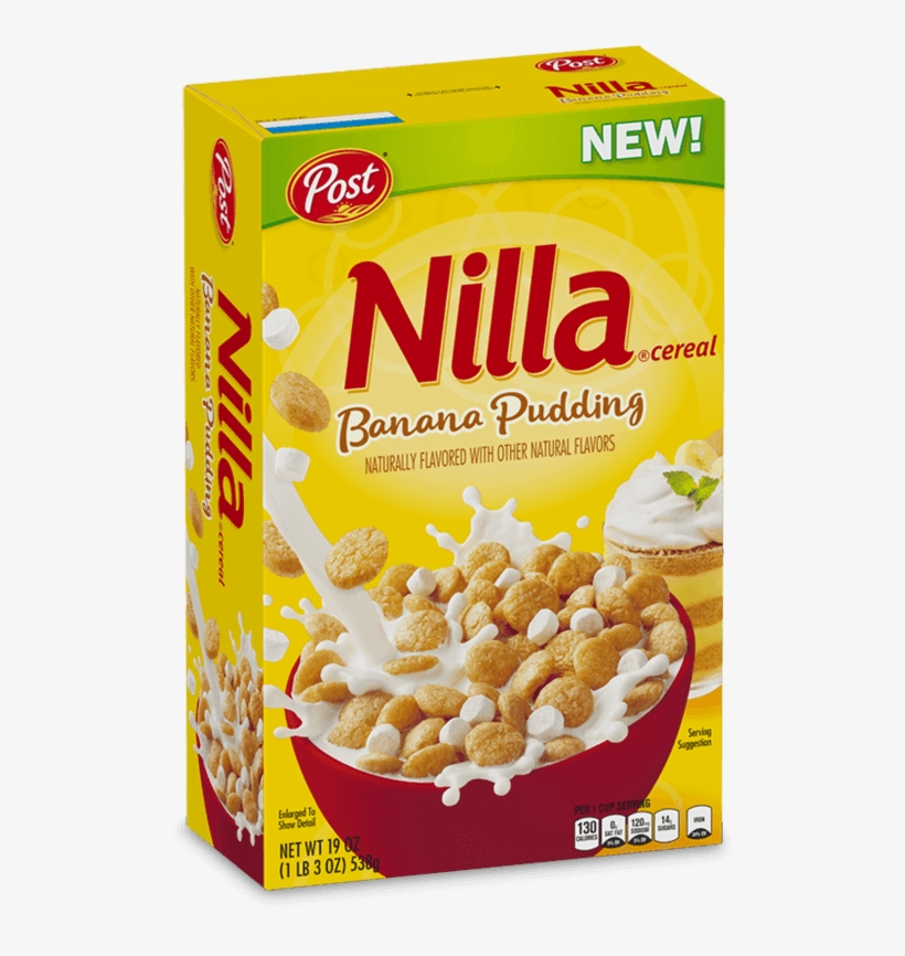 Nilla Banana Pudding Cereal, transparent png