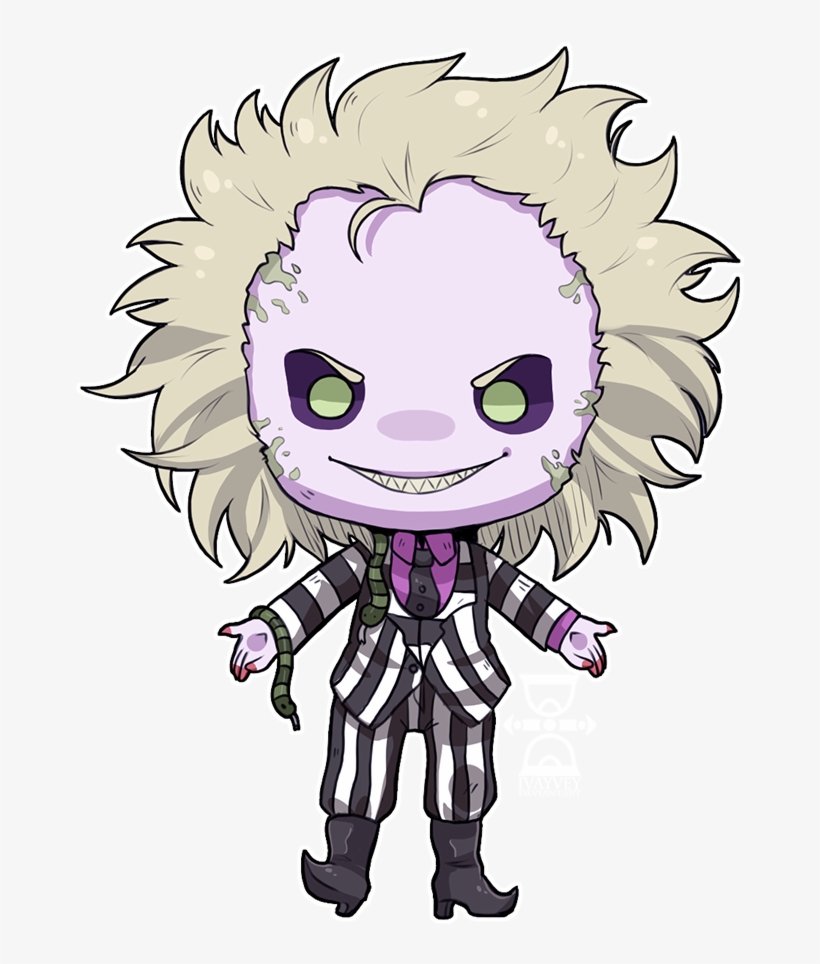 Beetlejuice - Beetlejuice Chibi, transparent png