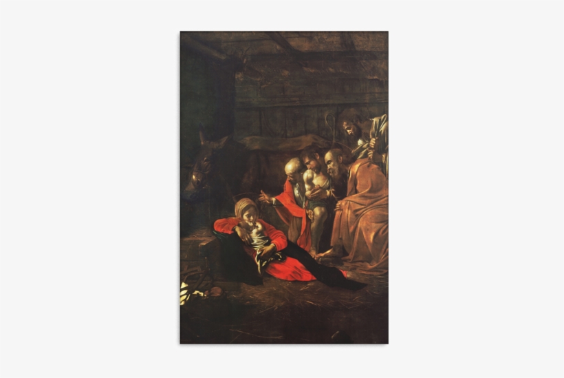 Adoration Of The Shepherds - Caravaggio Adoration Of The Shepherds, transparent png