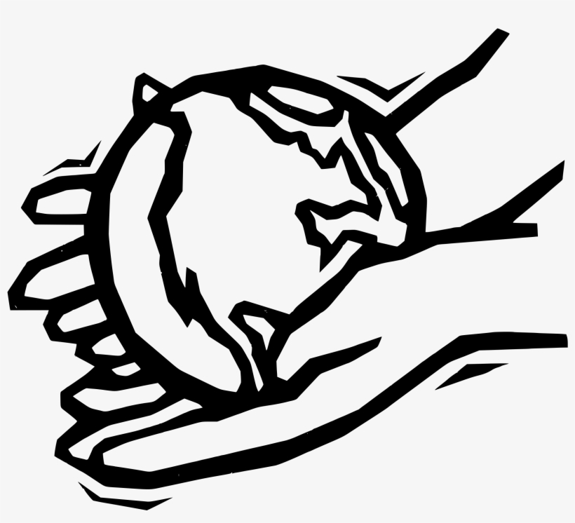 Png Freeuse Download Clip Art Panda Free Images Cuppedhandsclipart - Helping Hands Clip Art, transparent png