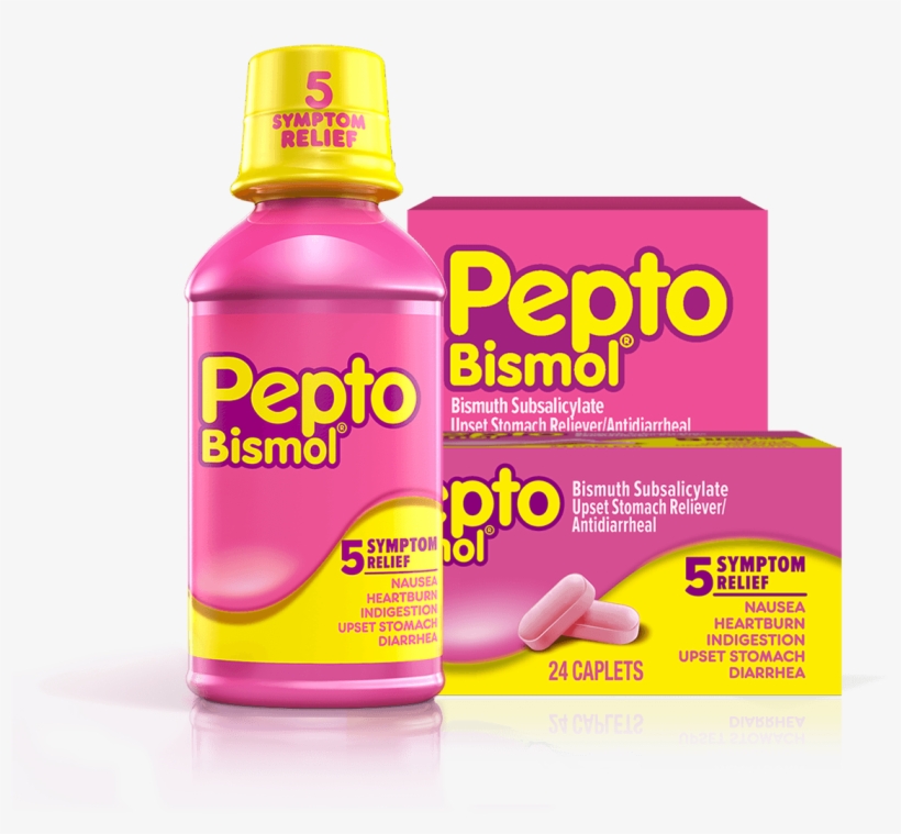 Viewallproducts - Pepto Bismol - 1210x1083 PNG Download - PNGkit