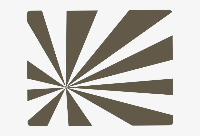 Vector Sunrays Retro - Clip Art, transparent png