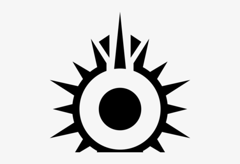 Click To Edit - Black Sun Star Wars Logo, transparent png