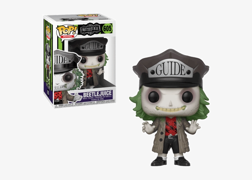Beetlejuice With Guide Hat Pop Vinyl Figure - Funko Beetlejuice, transparent png