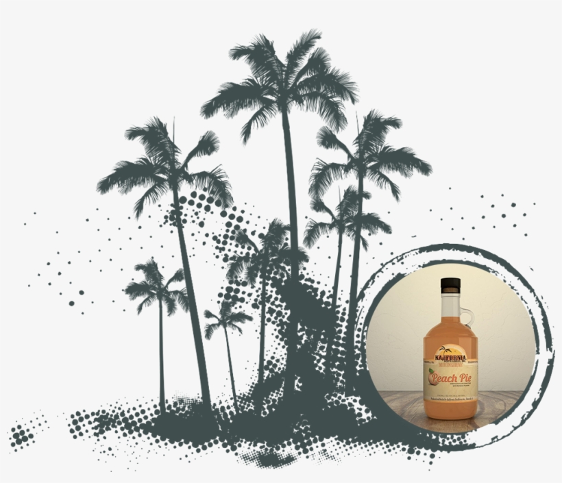 Peach Palms, transparent png