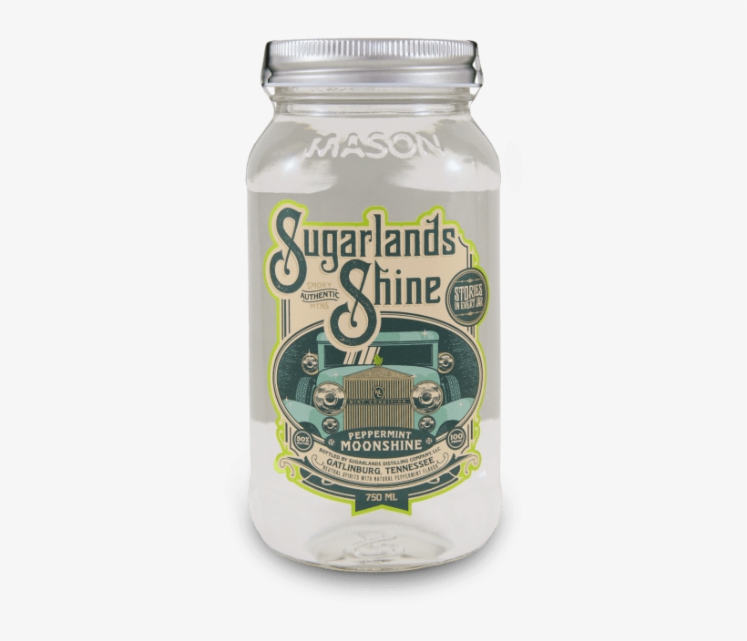 Sugarlands Distilling Co Peppermint Moonshine - Sugarland Moonshine, transparent png