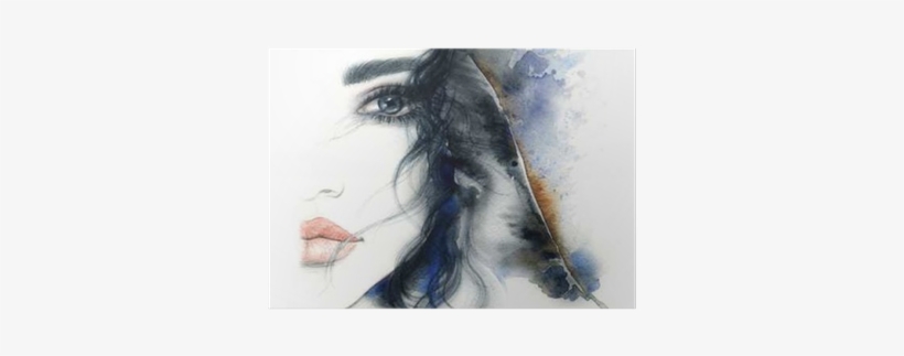 Abstract Woman Face - Sen Benim Kaderimsin Müptela Yayınları, transparent png