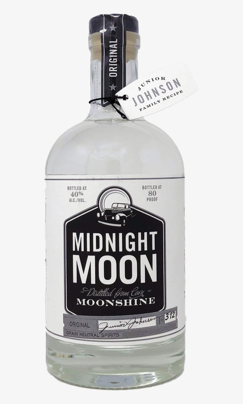 Midnight Moon 80 Proof Moonshine - Junior Johnson Midnight Moon, transparent png