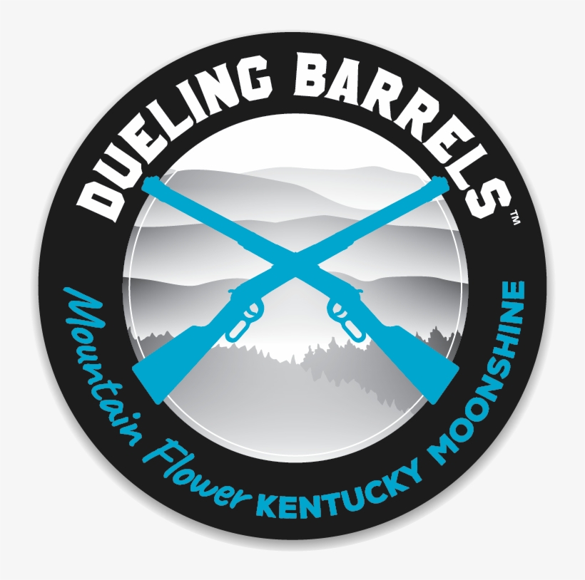 Dueling Barrels Mountain Flower Moonshine - Circle, transparent png