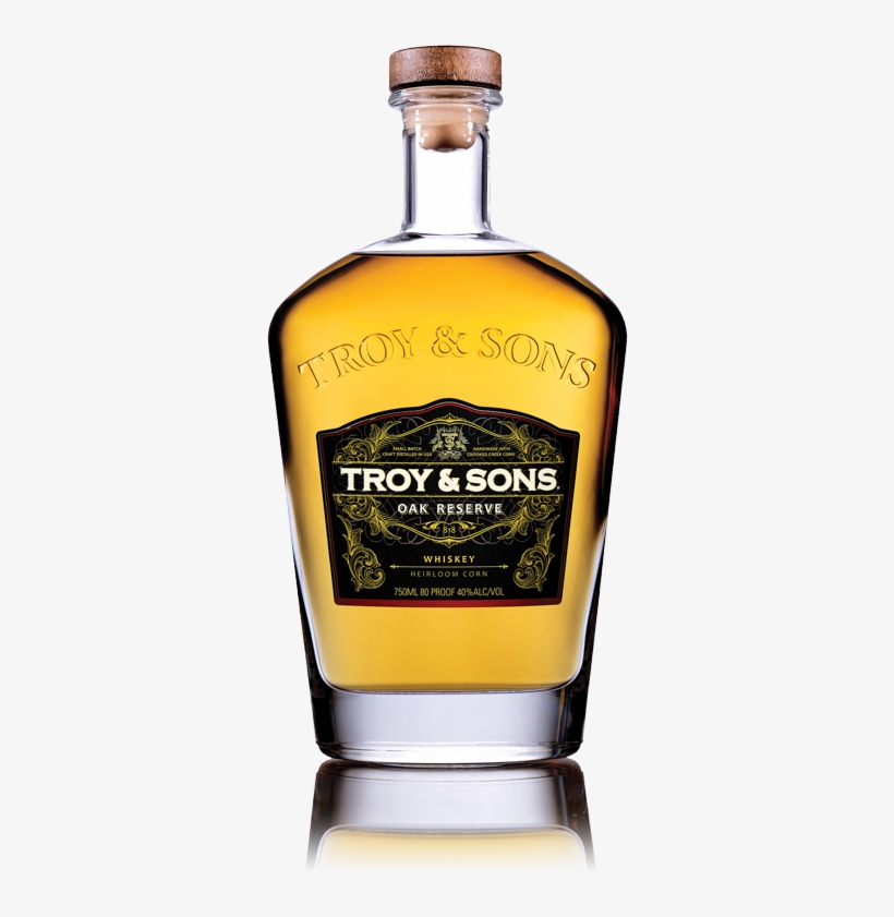 Troy & Sons Oak Reserve Whiskey Heirloom Moonshine - Troy & Sons Moonshine Platinum, transparent png