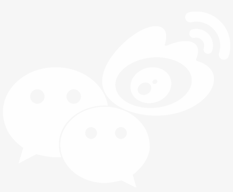Free Wechat Logo Png - Weibo Logo Png White, transparent png
