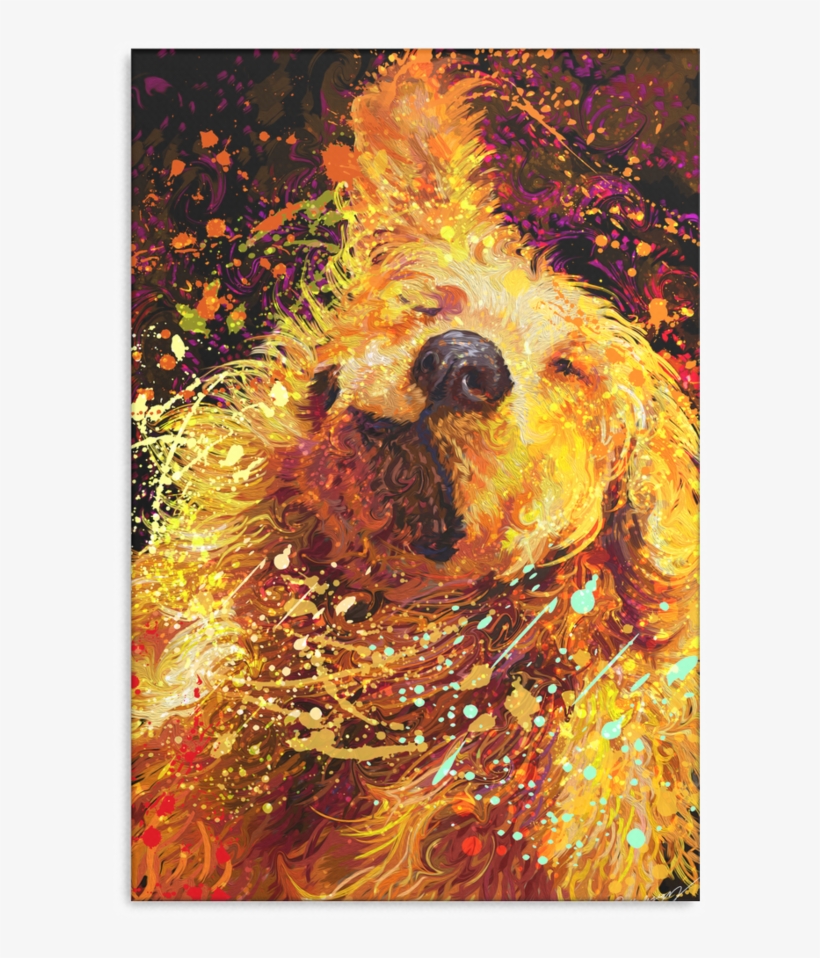 Golden Canvas Wrap 2602tp - Airedale Terrier, transparent png
