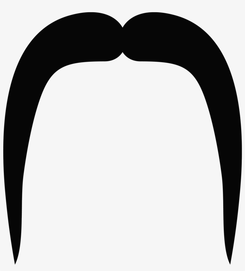 Moustache Png Image - Beard And Mustache White Png, transparent png