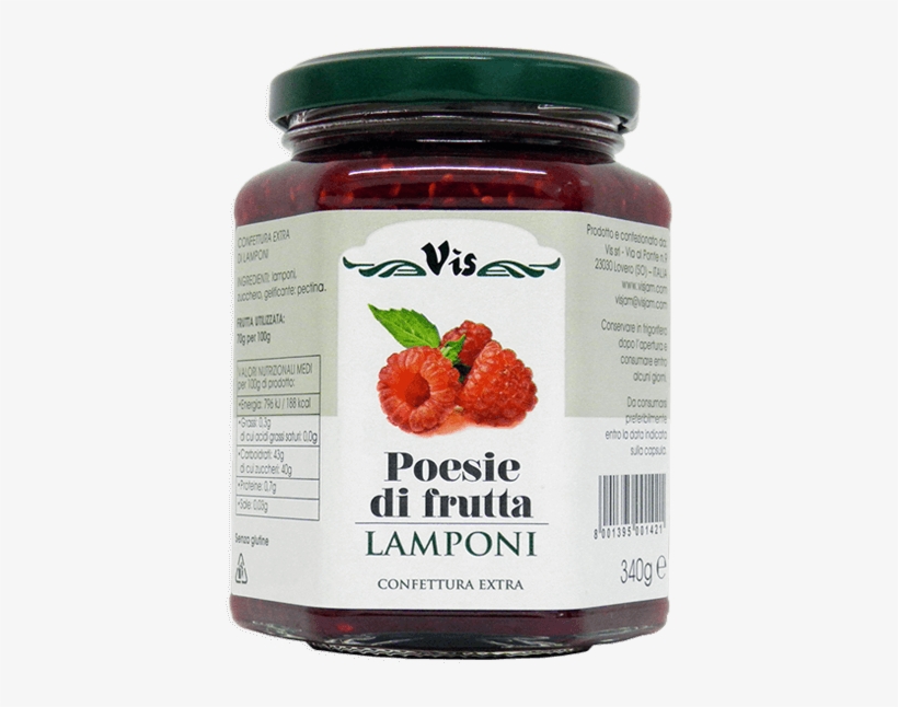 Extra Jam 340g - Kastaniencreme Crema Di Marroni 400 G - Vis, transparent png