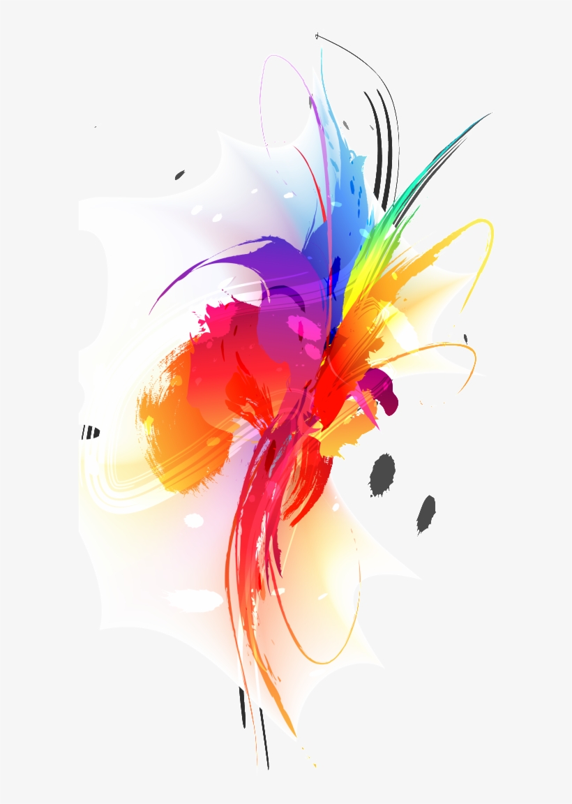 This Backgrounds Is Colorful Splash Ink About Colorful,splashed - Zazzle Summer Splash Bag, transparent png