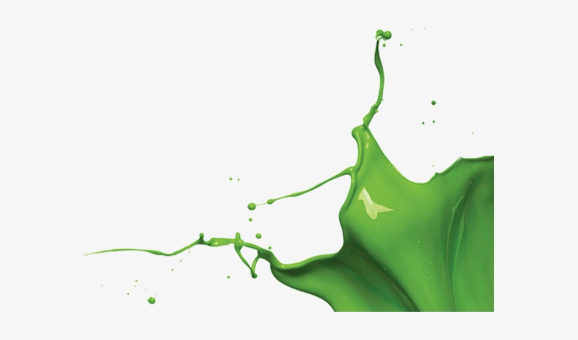 Paint Splash - - Green Paint Splash Transparent, transparent png