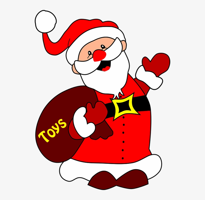 Father Christmas Toys Transparent Background Christmas - Christmas Toys Png, transparent png
