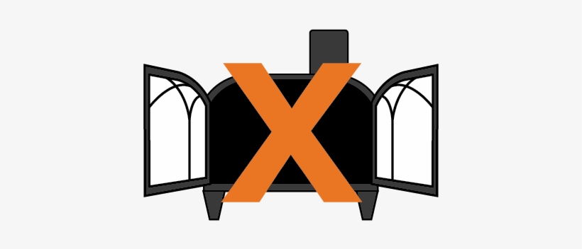 Smoke Wood Stove Door - Stove, transparent png