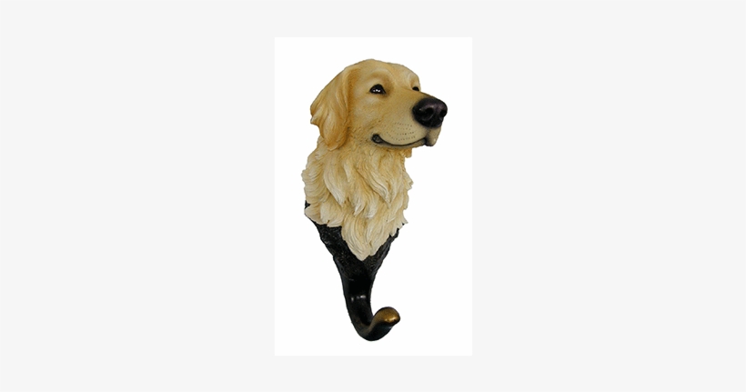 Golden Retriever Wall Hook - Nature's Window Golden Retriever Decorative Coat Hook, transparent png