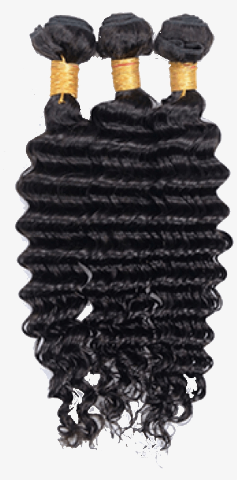 Brazilian Deep Wave - V Hair Extensions, transparent png