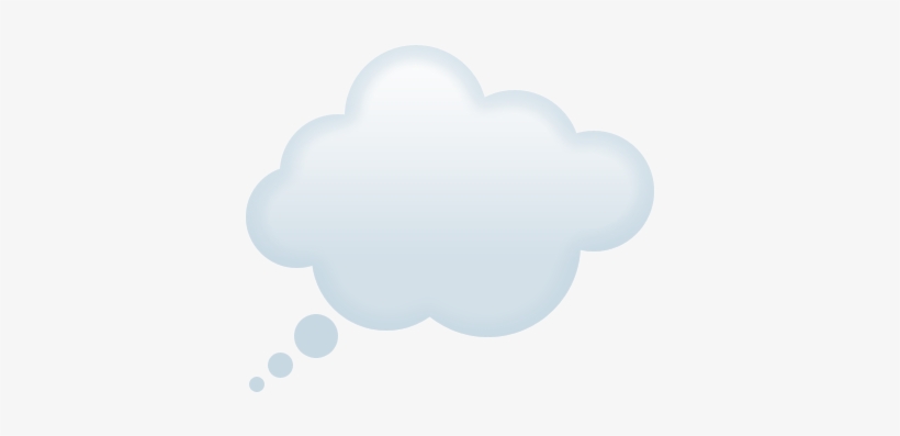 Thinking Bubble Png Download - See Through Thought Bubble, transparent png