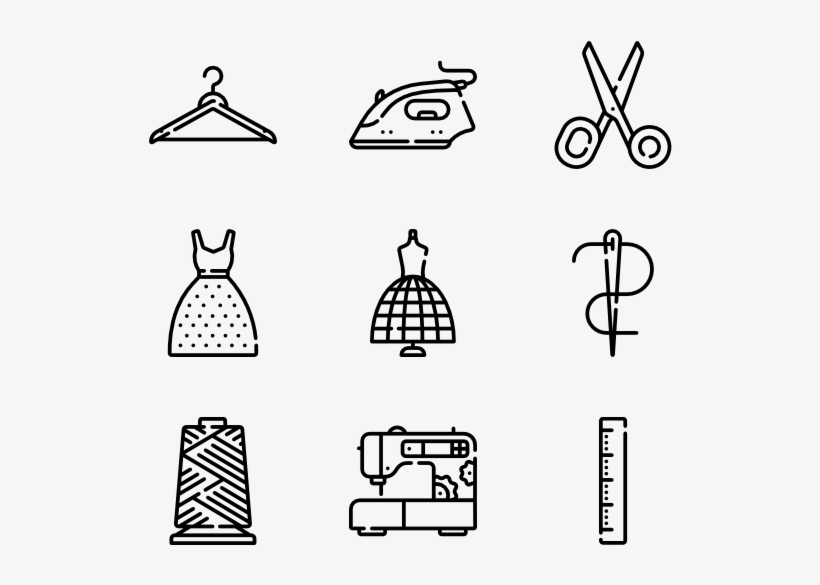 Sewing - Clip Art, transparent png