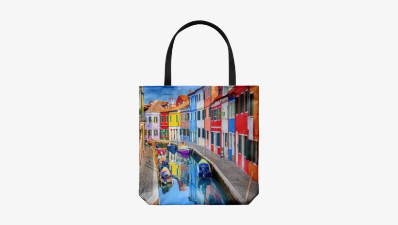 Burano Tote Bag - Tote Bag, transparent png