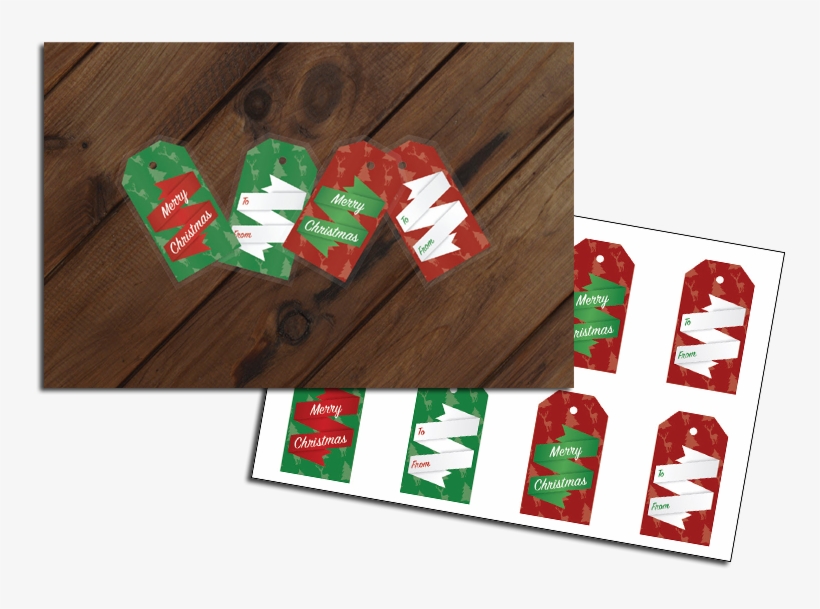 Make These Classic Gift Tag Designs For All Your Holiday - Christmas Day, transparent png
