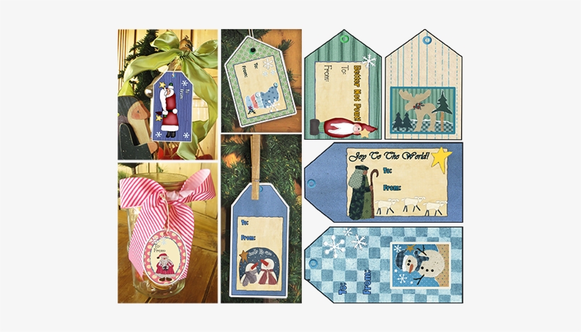 Christmas Ideas Gift Tags “ - Paper, transparent png