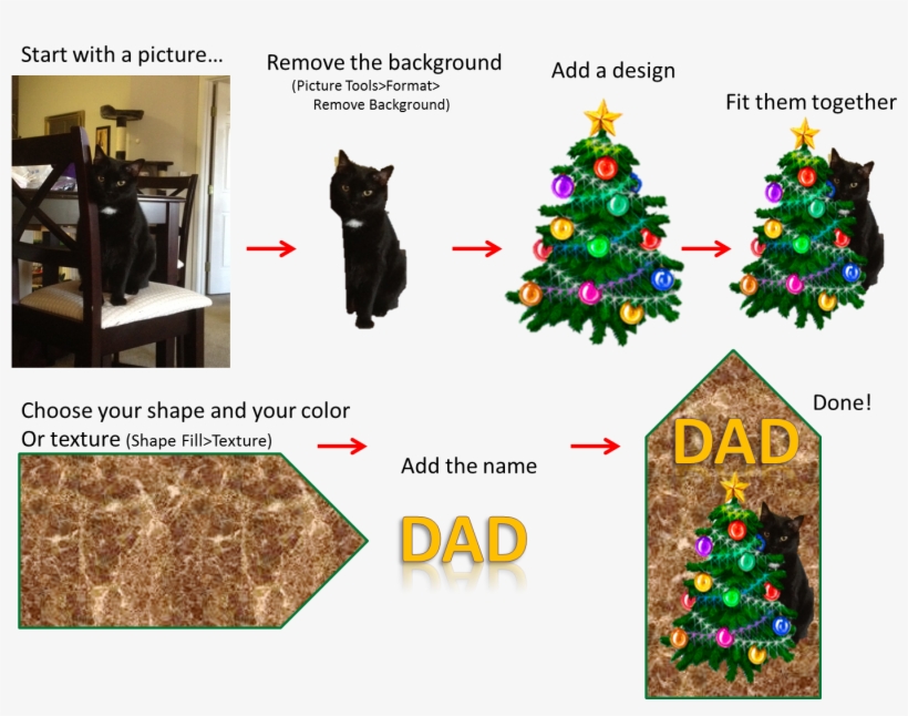 Christmas Gift Tags - Christmas Tree, transparent png