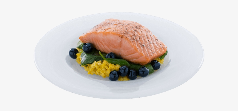 Plate - Salmon, transparent png