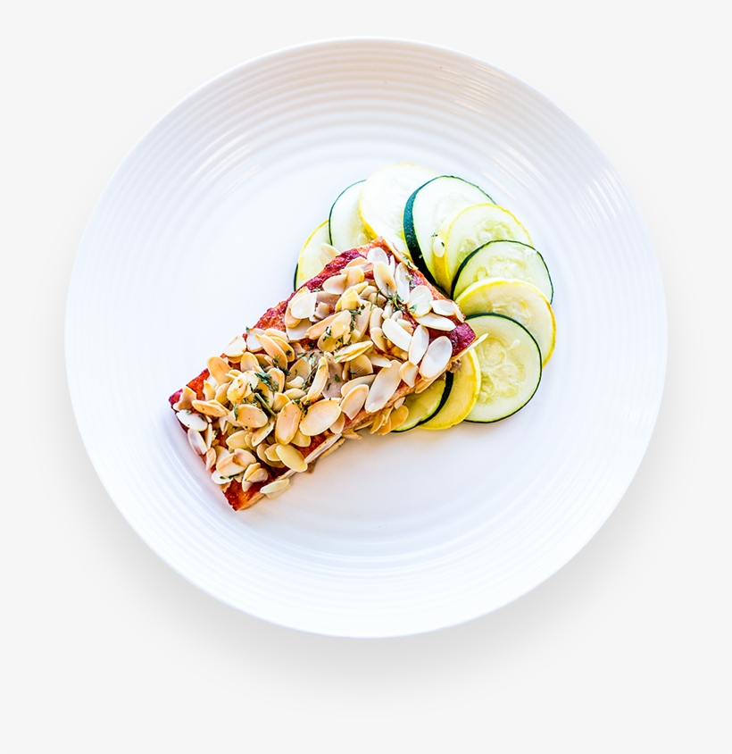 Almond Crusted Salmon - Food, transparent png
