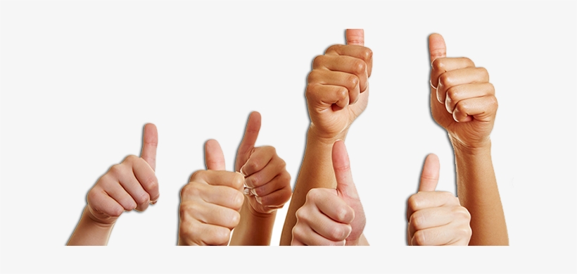 Datapacket Reviews - Many Hands Thumbs Up, transparent png