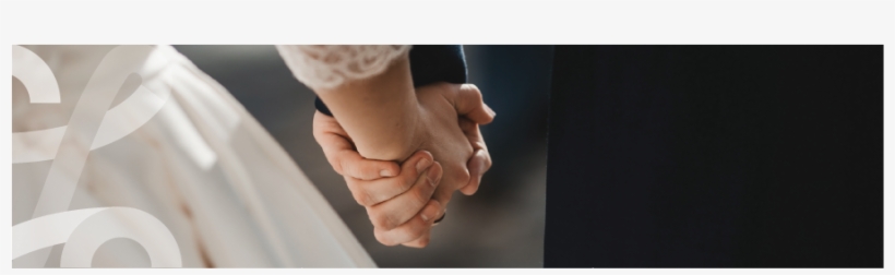 Bride And Groom Holding Hands - Holding Hands, transparent png