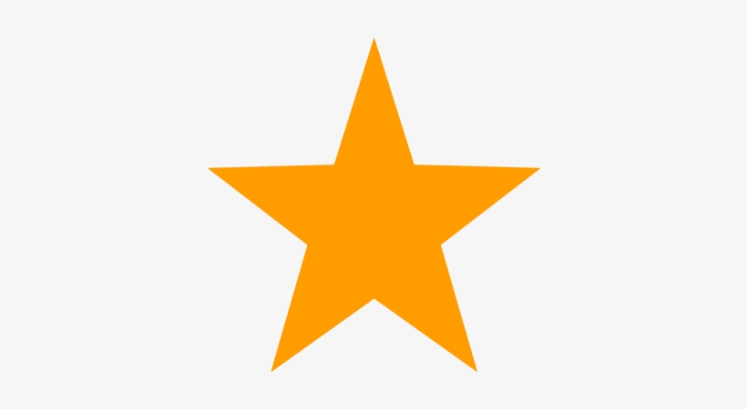 Star Clipart Orange Free Png Png Images - Star Clipart, transparent png