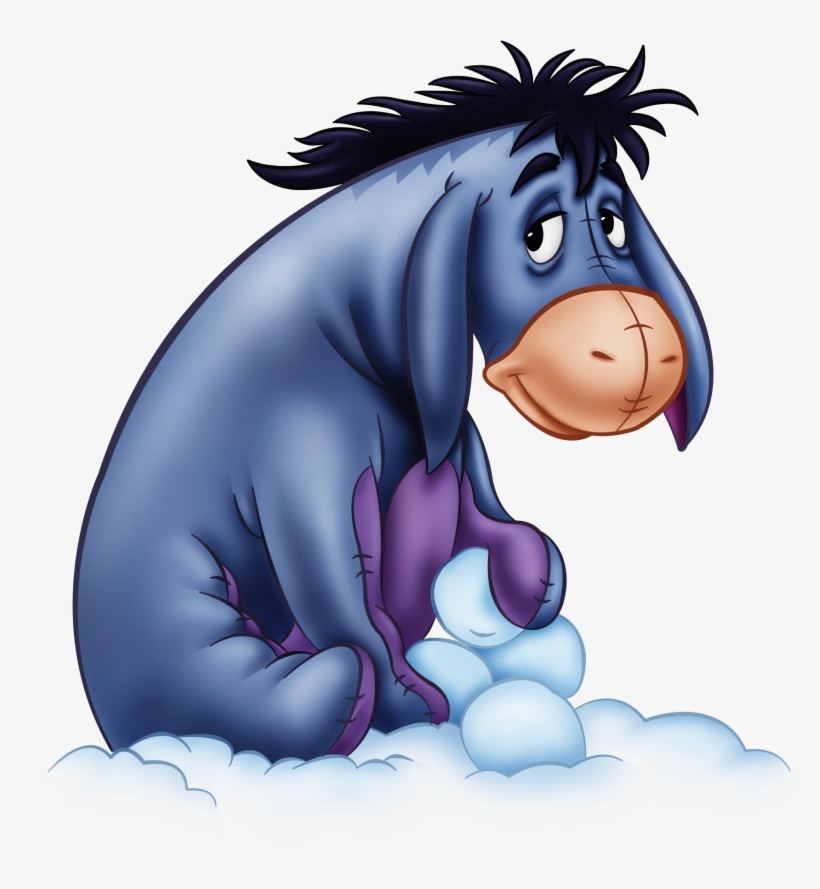 Winnie The Pooh Eeyore Png, transparent png