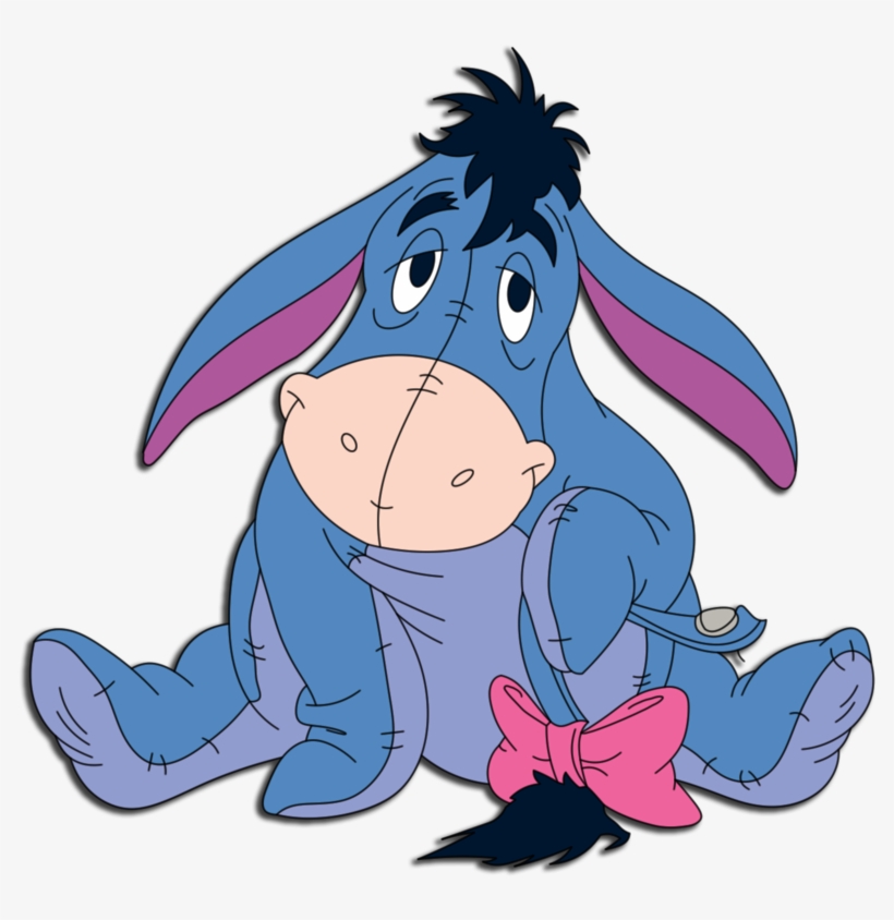 Eeyore - Винни Пух Дисней Ослик, transparent png