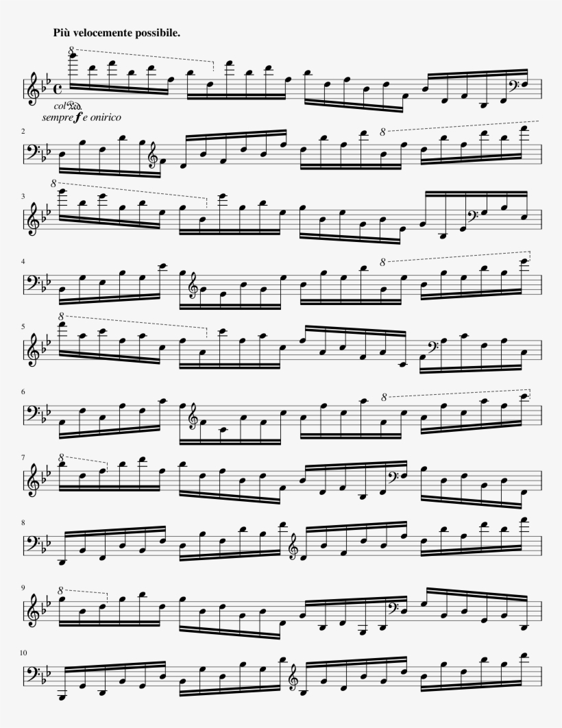 Lg-193098405 Sheet Music 1 Of 4 Pages - Sheet Music, transparent png