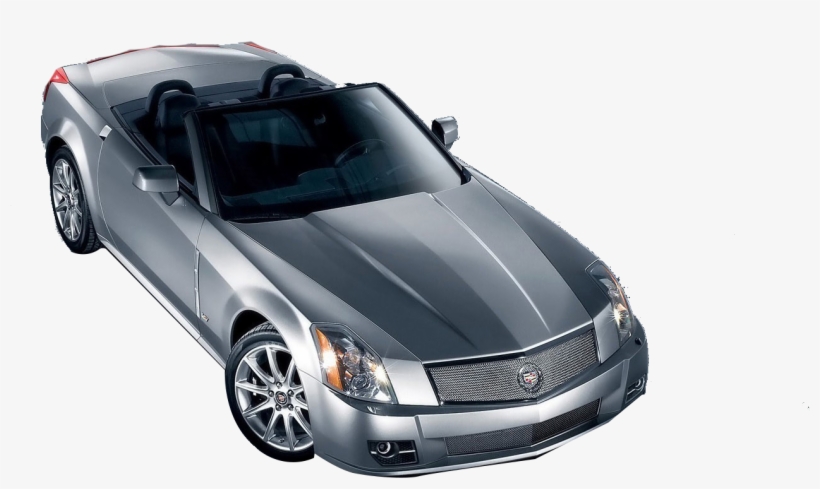 Png Black And White Library Xlr V Convertible Xlrv - 2009 Cadillac Xlr V, transparent png