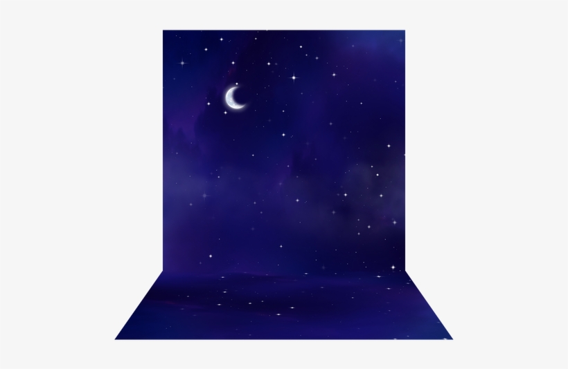 Starry Night Backdrop - Milky Way, transparent png